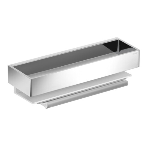 Keuco Panier de douche avec vidange, fixation invisible, démontable, acier inox / AL si-e