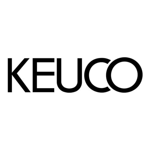 Keuco Panier de douche avec vidange, fixation visible, amovible, aluminium argenté anodisé
