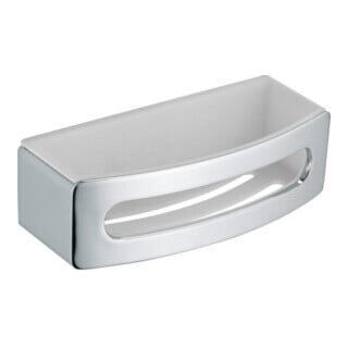 Keuco Panier de douche Elegance 2 pièces, chromé / blanc