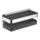 Keuco Panier de douche Moll 3 pcs, avec paroi en verre, chromé/anthracite-1