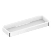 Keuco Panier de douche Plan 2 pcs, avec fixation murale, chromé/blanc