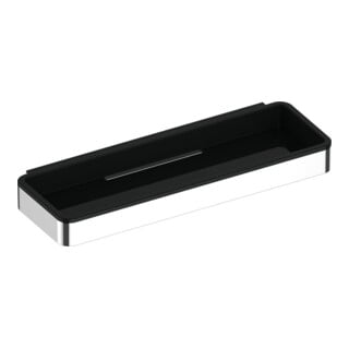 Keuco Panier de douche Plan 2 pcs, avec fixation variable, chrome/noir