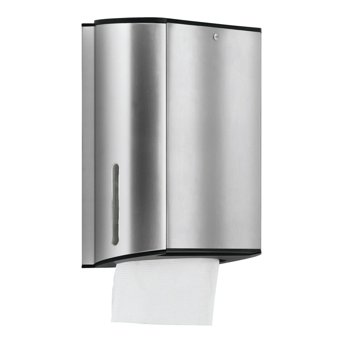 Keuco Papiertuchspender Plan Aluminium silber-eloxiert / schwarz