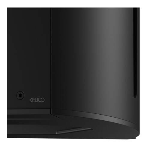 Keuco Papiertuchspender Plan schwarz matt / schwarz