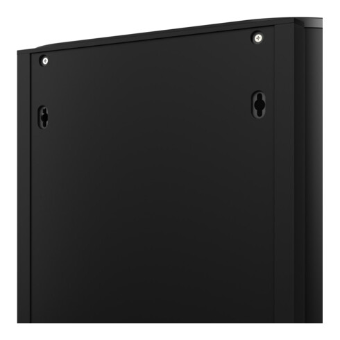 Keuco Papiertuchspender Plan schwarz matt / schwarz