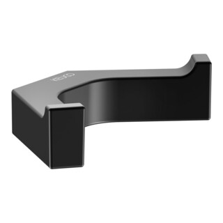 Keuco Patère double Edition 11, noir mat