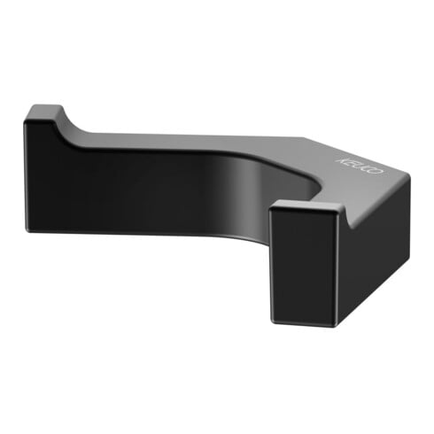 Keuco Patère double Edition 11, noir mat