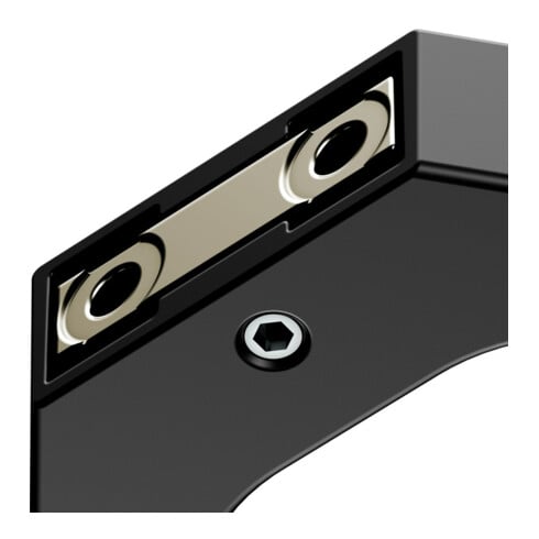 Keuco Patère double Edition 11, noir mat