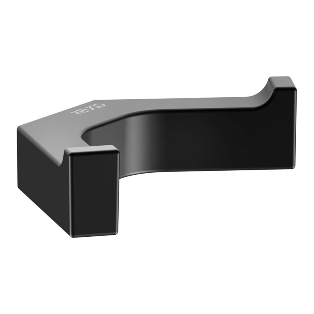 Keuco Patère double Edition 11, noir mat