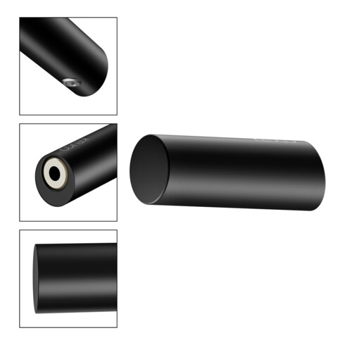 Keuco Patère REVA noir mat