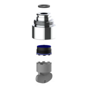 Keuco Perlator Support de rechange ARM 50100 pour 56028, chromé