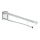 Keuco Plan Care Barre d'appui WC rabattable 700 mm, freinée, chromé/noir-1