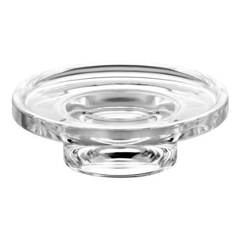 Keuco Plan Porte-savon en cristal véritable, sans support