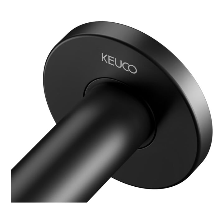 Keuco Plan Porte-serviettes 1 pce, 450 mm, fixe, noir