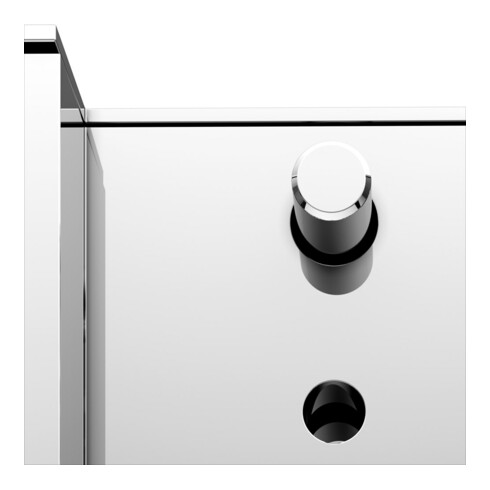 Keuco Plaque d'adaptation AXESS chromée