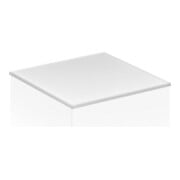 Keuco Plaque de recouvrement Edition 11 Planning 141,1x3x52 cm, blanc satiné, partie inférieure laquée