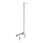 Keuco Poignée d'angle AXESS 90°, gauche, 381x851mm, chromé-5