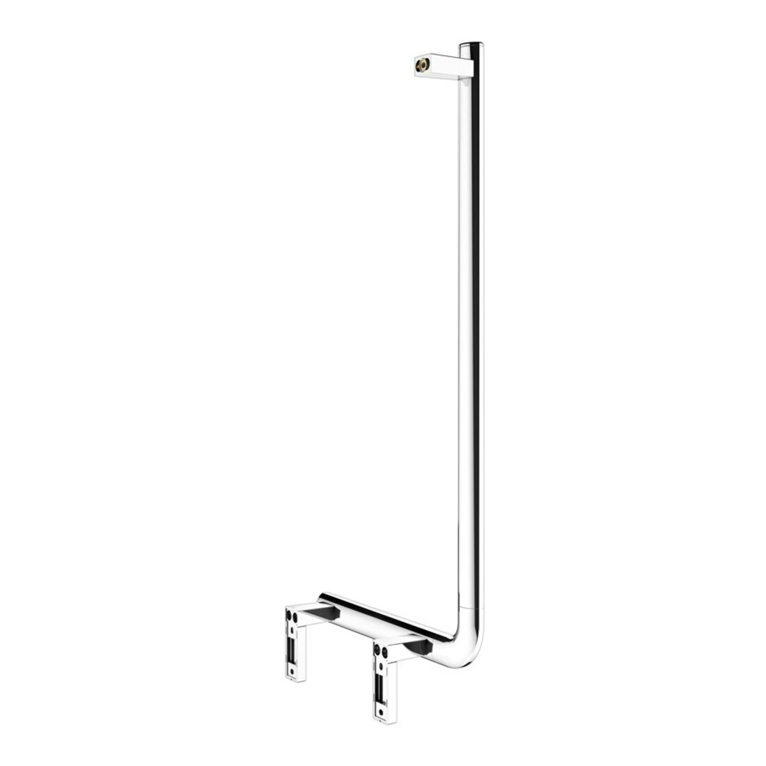 Keuco Poignée d'angle AXESS 90°, gauche, 381x851mm, chromé