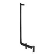 Keuco Poignée d'angle AXESS 90°, gauche, 381x851mm, noir mat