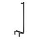 Keuco Poignée d'angle AXESS 90°, gauche, 381x851mm, noir mat