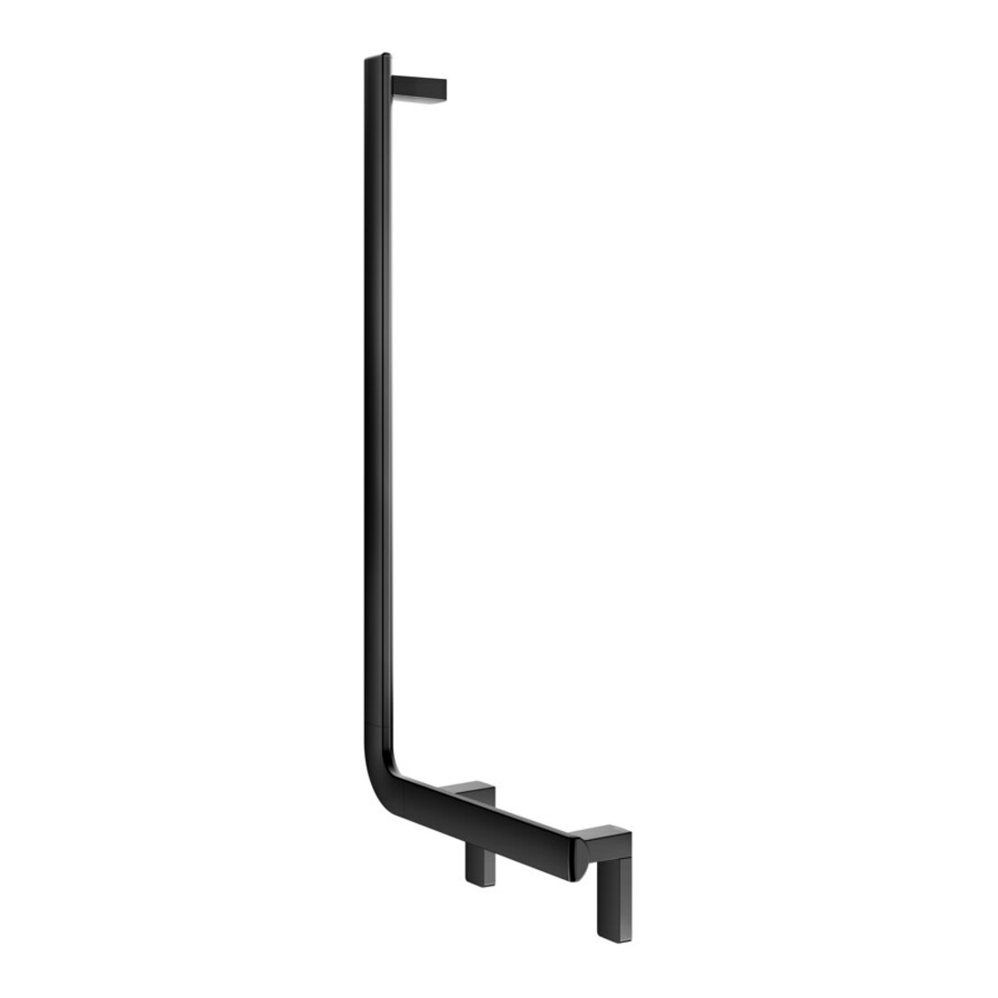 Keuco Poignée d'angle AXESS 90°, gauche, 381x851mm, noir mat