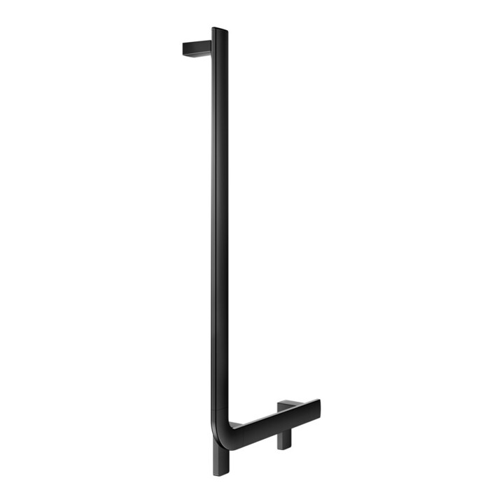 Keuco Poignée d'angle AXESS 90°, gauche, 381x851mm, noir mat