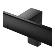 Keuco Poignée d'angle AXESS 90°, gauche, chromée, 381x851mm, noir mat-4