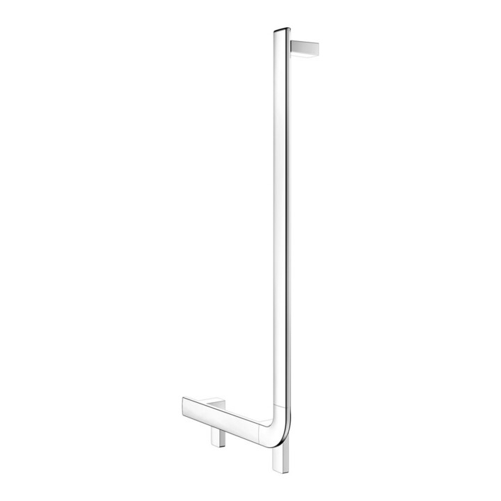 Keuco Poignée d’angle AXESS 90G, gauche AF, chromé, 381x851mm, chromé