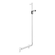 Keuco Poignée d'angle AXESS AL si-el/vc, 90°, avec barre de douche, version droite