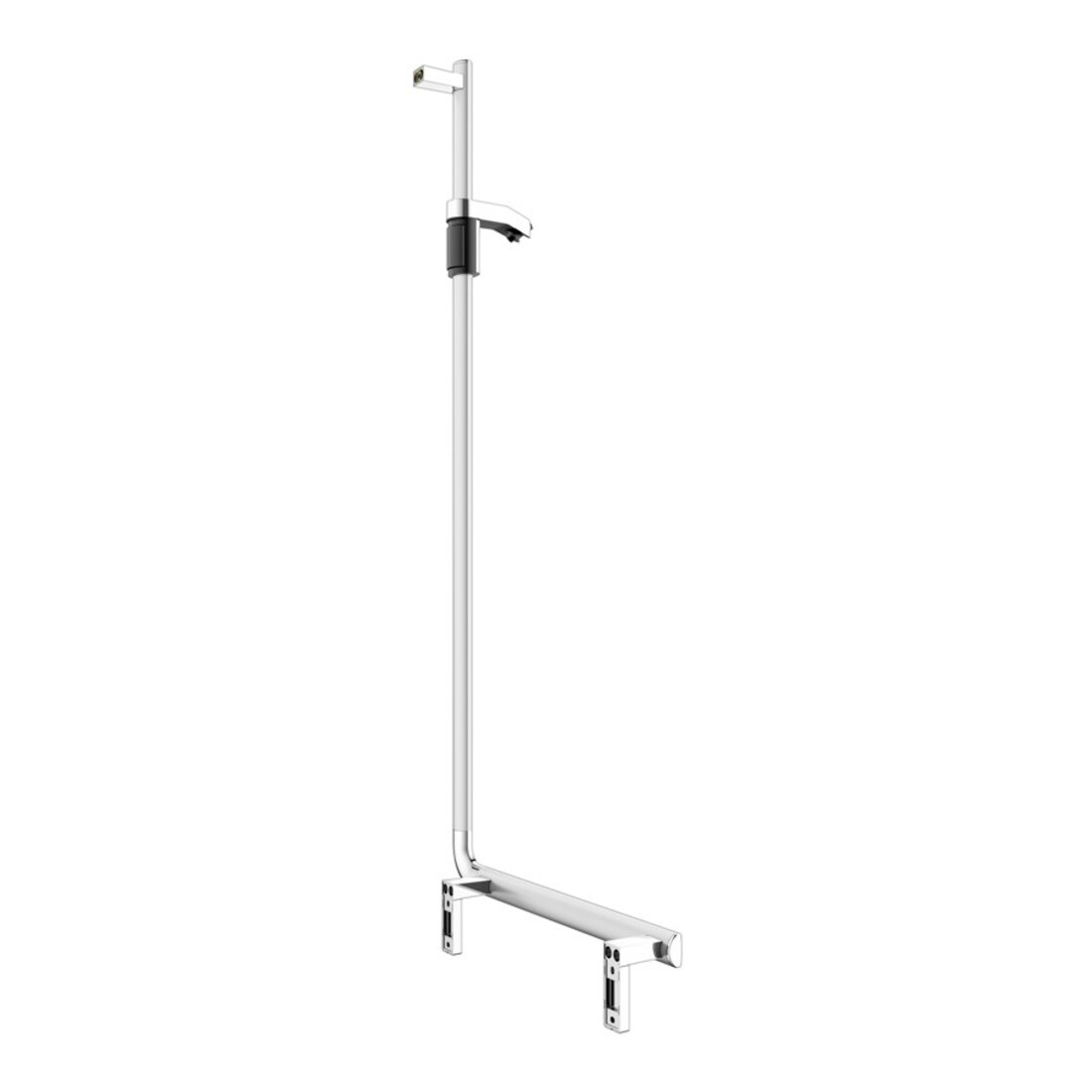 Keuco Poignée d'angle AXESS AL si-el/vc, 90°, avec barre de douche, version droite