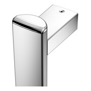 Keuco Poignée d'angle AXESS AL si-el/vc, 90°, avec barre de douche, version gauche-5
