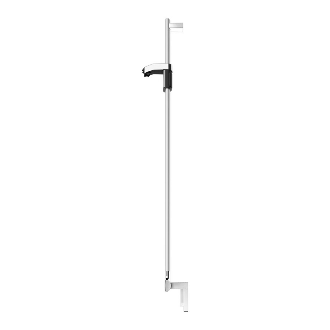 Keuco Poignée d'angle AXESS AL si-el/vc, 90°, avec barre de douche, version gauche