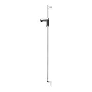 Keuco Poignée d'angle AXESS chromée, 90°, avec barre de douche, version droite-2
