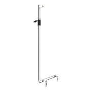 Keuco Poignée d'angle AXESS chromée, 90°, avec barre de douche, version droite-5