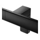 Keuco Poignée d'angle AXESS noir mat, 90°, avec barre de douche, version gauche-5