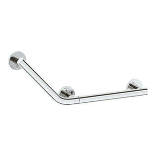 Keuco Poignée d'angle Plan Care 135Gr, gauche, 673/266mm, alu si-élox/vc
