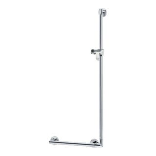 Keuco Poignée d’angle Plan Care 90G, R ou L, alu anodisé argent