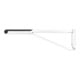 Keuco Poignée d'appui rabattable WC AXESS chromé/noir, 850 mm-2