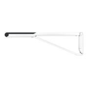 Keuco Poignée d'appui rabattable WC AXESS chromé/noir, 850 mm-2
