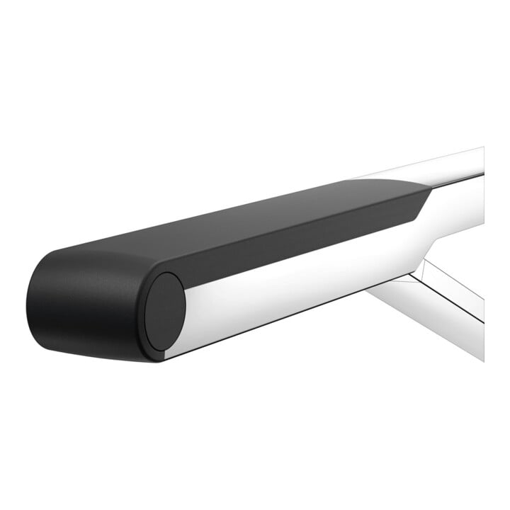 Keuco Poignée d'appui rabattable WC AXESS chromé/noir, 850 mm