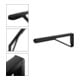 Keuco Poignée d'appui WC rabattable AXESS noir mat/noir, 700 mm-4