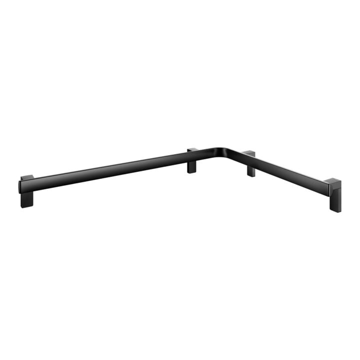 Keuco Poignée de douche/baignoire AXESS 850x650mm, noir mat