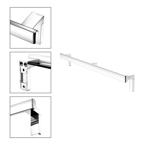Keuco Poignée de maintien AXESS 1000 mm, chromée