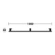 Keuco Poignée de maintien AXESS 1000 mm, noir mat-5