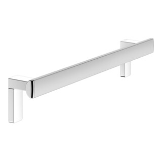 Keuco Poignée de maintien AXESS 600 mm, aluminium argenté anodisé/chromé