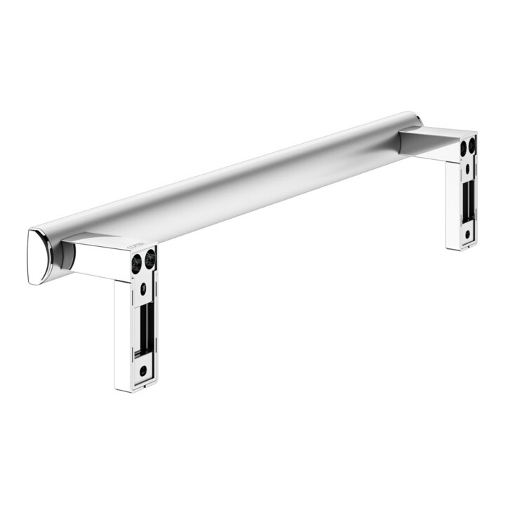 Keuco Poignée de maintien AXESS 600 mm, aluminium argenté anodisé/chromé