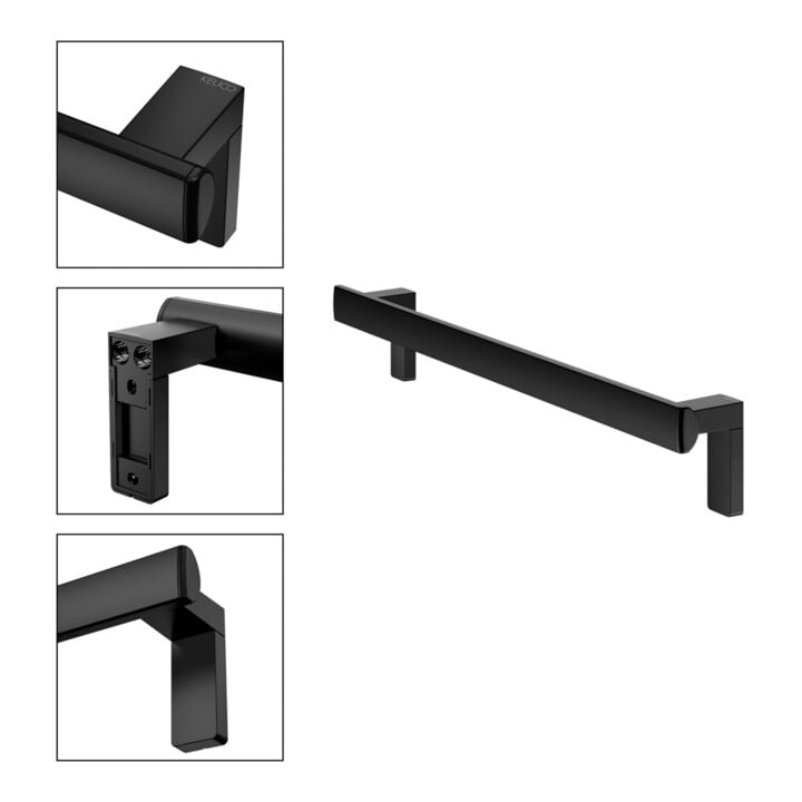 Keuco Poignée de maintien AXESS 700 mm, noir mat