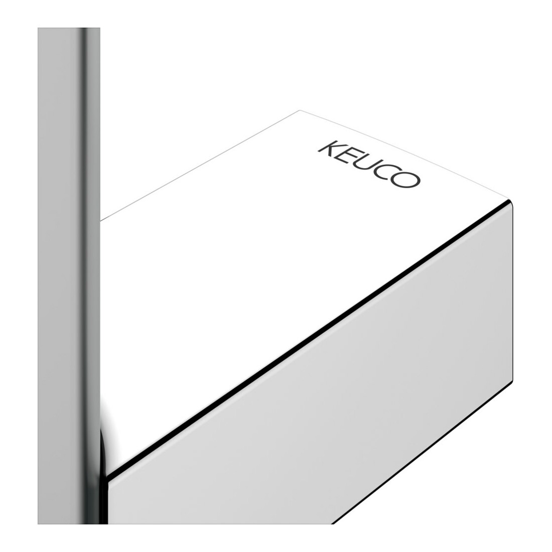 Keuco Poignée de maintien AXESS verticale, 500 mm, alu argent anodisé/vc