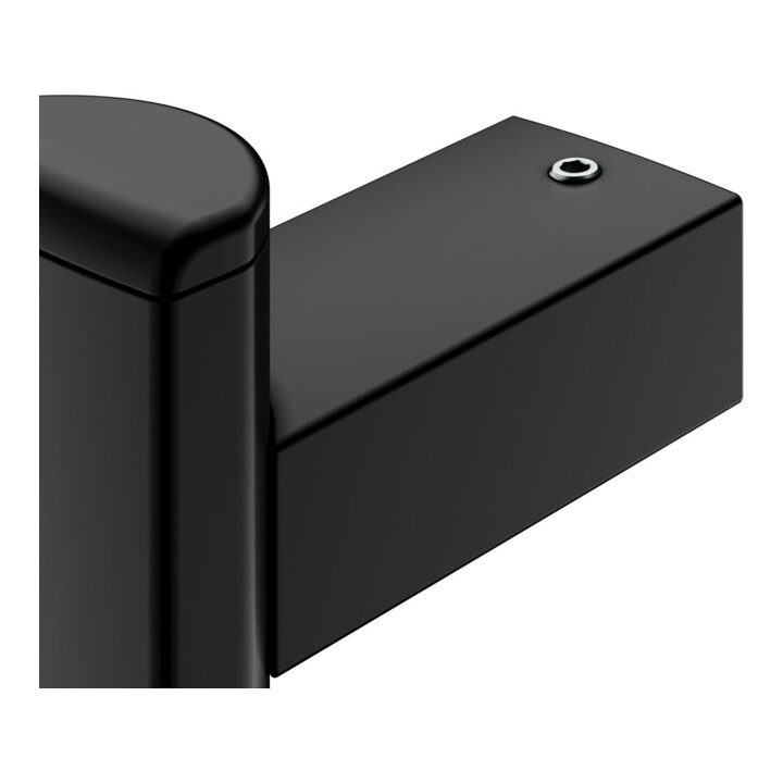 Keuco Poignée de maintien AXESS verticale, 500 mm, noir mat