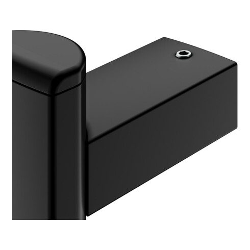 Keuco Poignée de maintien AXESS verticale, 600 mm, noir mat